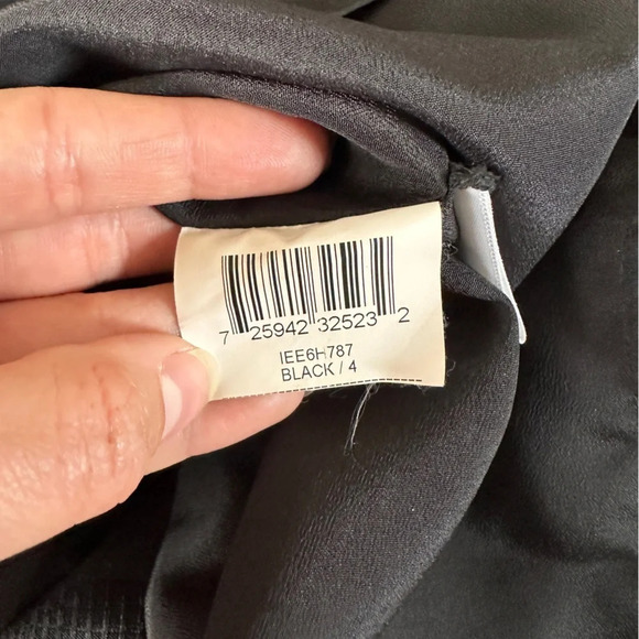 BCBG MAXAZRIA AURELIA RUFFLE  TIERED STRAPLESS DRESS SIZE 04 - Picture 7 of 7